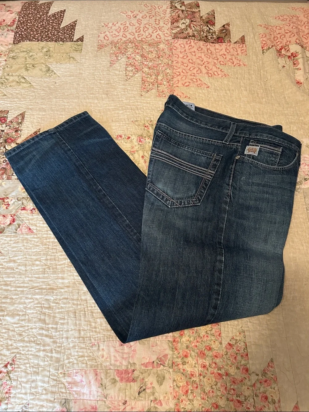 Cinch Grant 30x34 Starched Jeans
